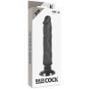 BASECOCK - REALISTIC VIBRATOR 2-1 BLACK 20 CM -O- 4 CM - Afbeelding 6