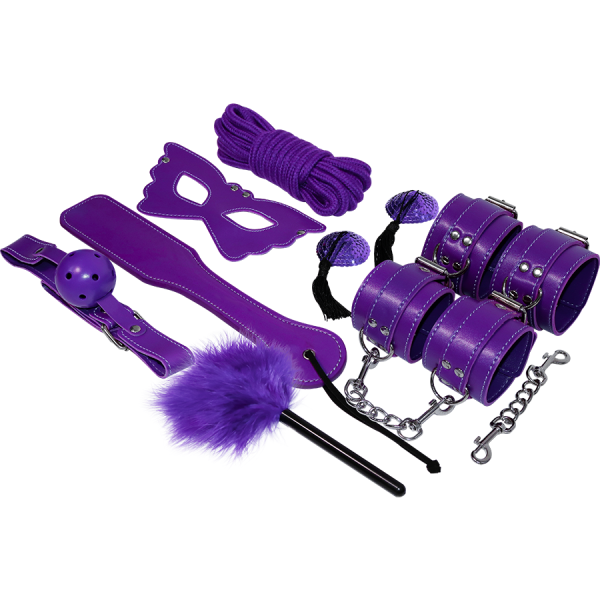 EXPERIENCE - BDSM FETISH KIT PURPLE SERIES - Afbeelding 3