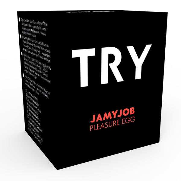 JAMYJOB - EGG MASTURBATOR BLACK VERSION DISCRETT - Afbeelding 8