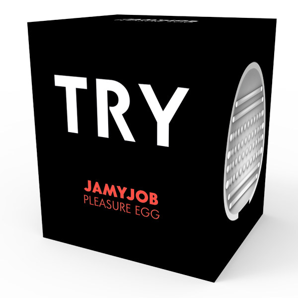 JAMYJOB - EGG MASTURBATOR BLACK VERSION DISCRETT - Afbeelding 9