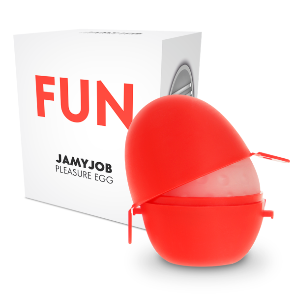 JAMYJOB - EGG MASTURBATOR RED EDITION DISCRETT - Afbeelding 2
