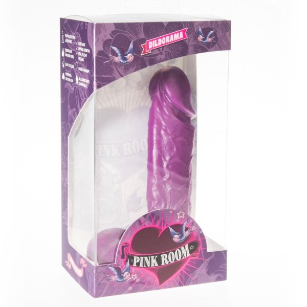 PINK ROOM - AMADEO REALISTIC DILDO PURPLE 15.5 CM - Afbeelding 2