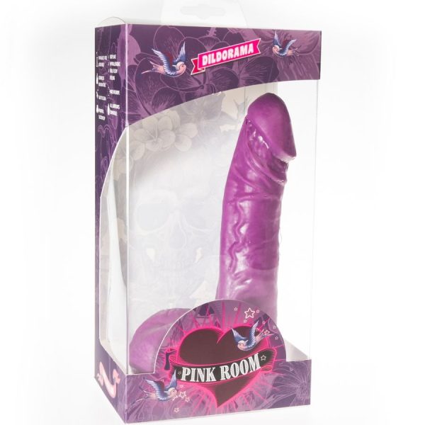 PINK ROOM - EBAN REALISTIC DILDO PURPLE 19 CM - Afbeelding 2