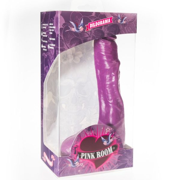 PINK ROOM - NILO REALISTIC DILDO PURPLE 23 CM - Afbeelding 2