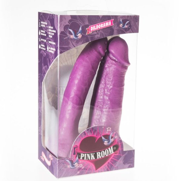 PINK ROOM - ARTHUS REALISTIC DILDO PURPLE 17CM/15.5CM - Afbeelding 2