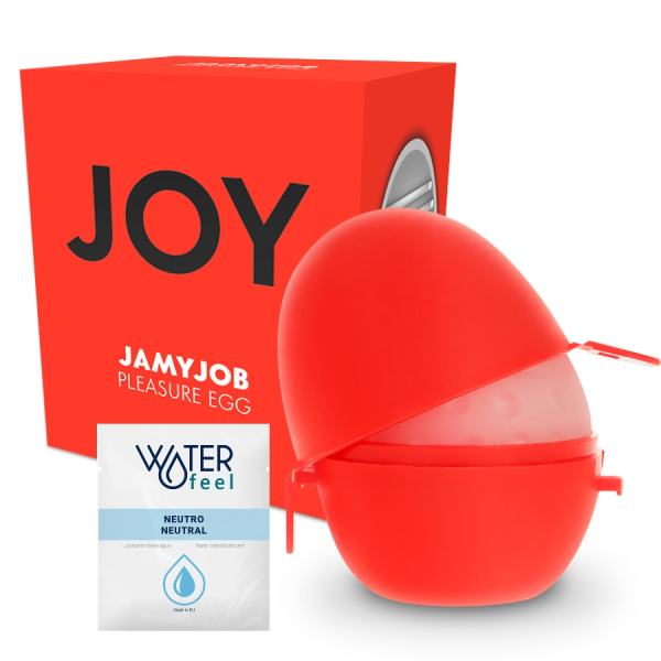 JAMYJOB - EGG MASTURBATOR RED VERSION DISCRETT - Afbeelding 2