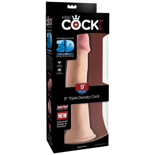 KING COCK - TRIPLE DENSITY DILDO 23 CM - Afbeelding 6