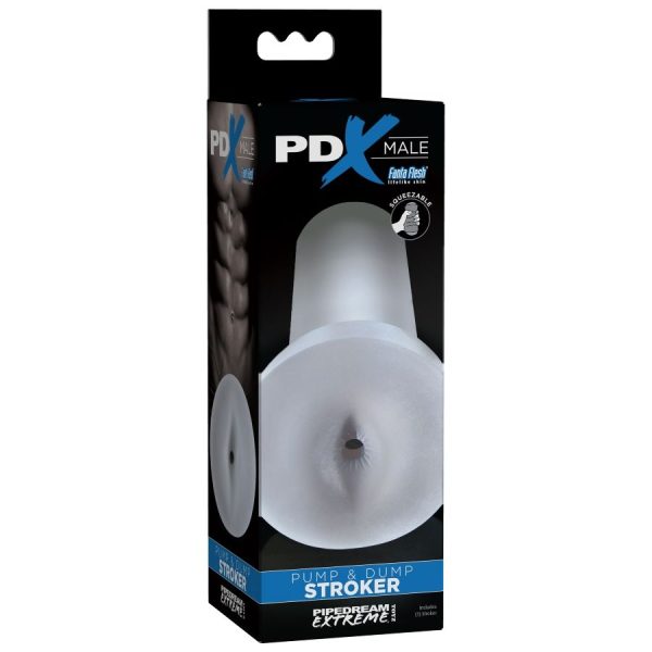 PDX MALE - PUMP AND DUMP STROKER - CLEAR - Afbeelding 2