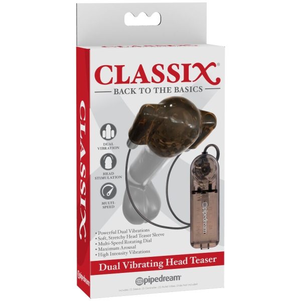 CLASSIX - DUAL VIBRATING HEAD TEASER - Afbeelding 4
