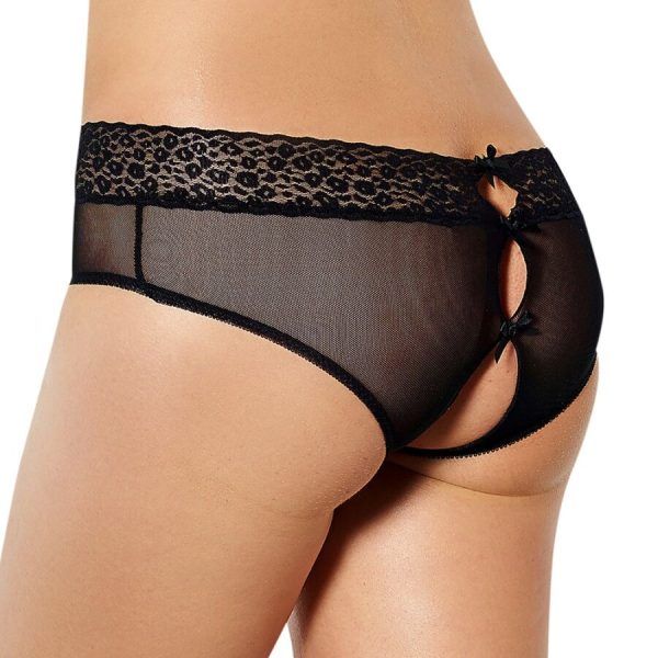 QUEEN LINGERIE - PANTIES WITH BACK OPENING S/M - Afbeelding 2