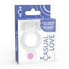 CASUAL LOVE - RING VIBRATING DOUBLE PLEASURE TRANSPARENT - Afbeelding 4