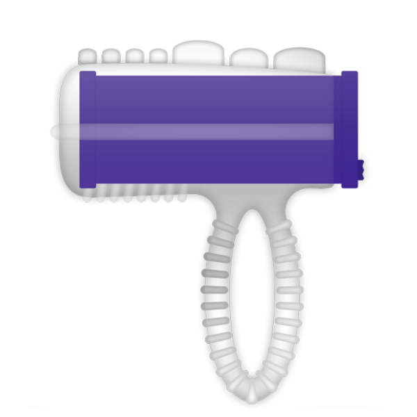 CASUAL LOVE - RING TONGUE VIBRATING PURPLE - Afbeelding 2