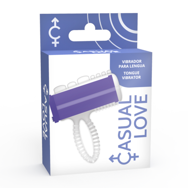 CASUAL LOVE - RING TONGUE VIBRATING PURPLE - Afbeelding 3