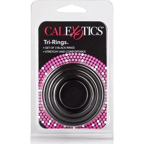 CALEXOTICS - TRI-RINGS BLACK - Afbeelding 2