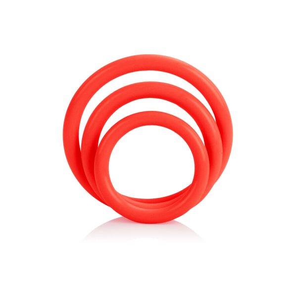 CALEXOTICS - TRI-RINGS SET RED - Afbeelding 2