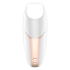 SATISFYER - LOVE TRIANGLE AIR PULSE STIMULATOR & VIBRATOR WHITE - Afbeelding 6