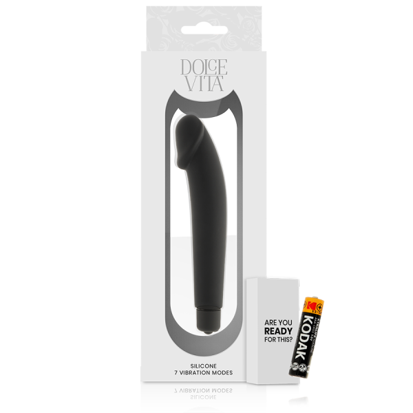 DOLCE VITA - REALISTIC BLACK SILICONE - Afbeelding 5