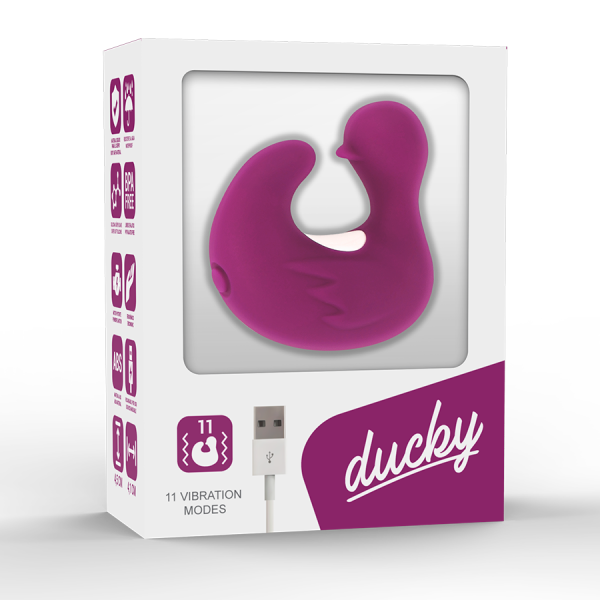 COVERME - DUCKYMANIA RECHARGEABLE SILICONE STIMULATING DUCK THIMBLE - Afbeelding 8