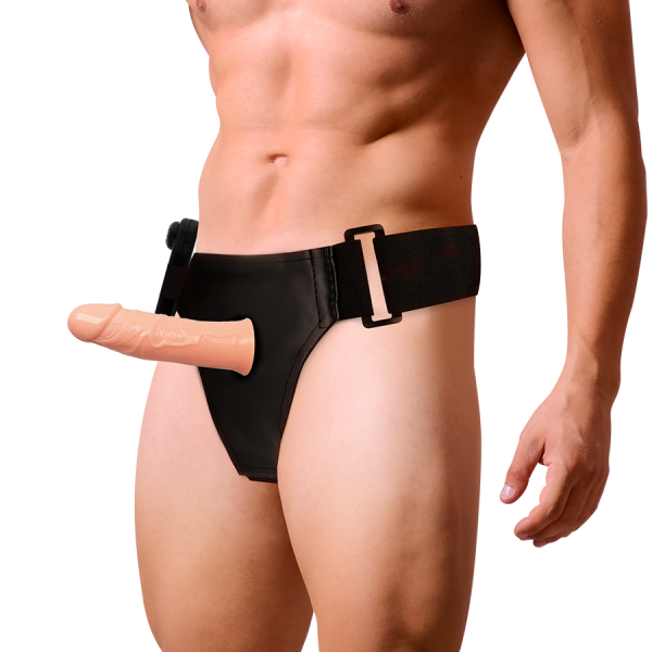HARNESS ATTRACTION - GREGORY HOLLOW RNES WITH VIBRATOR 16.5 CM -O- 4.3 CM - Afbeelding 2
