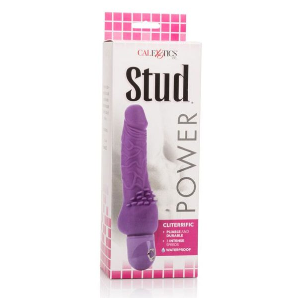 CALEXOTICS - POWER STUD CLITERRIFIC PURPLE VIBRATOR - Afbeelding 3
