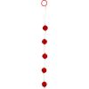 SEVEN CREATIONS - CLEAR ANAL BEADS SIZE L