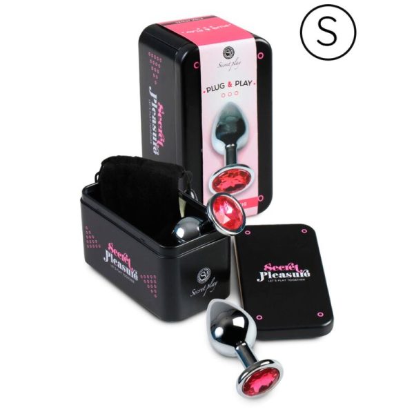 SECRETPLAY - PLUG ANAL ALUMINUM FUCHSIA 7 CM - Afbeelding 2