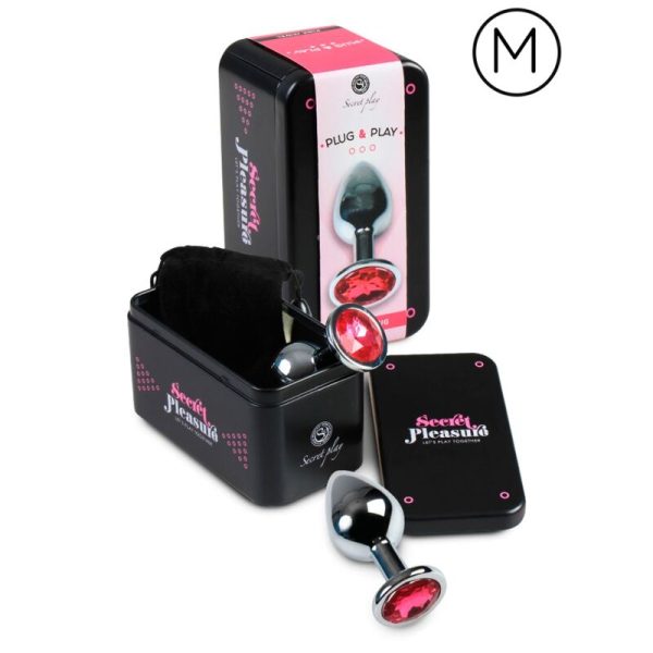 SECRETPLAY - PLUG ANAL FUCHSIA 8 CM - Afbeelding 2