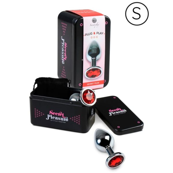 SECRETPLAY - ANAL PLUG RED S - Afbeelding 2