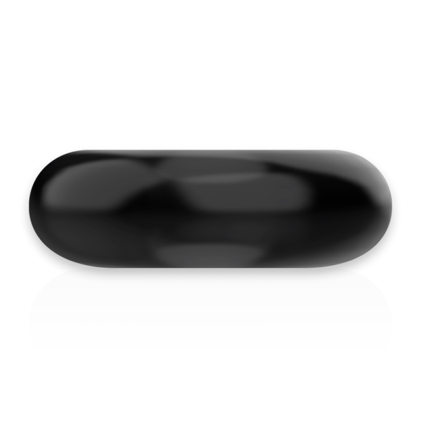 POWERING - SUPER FLEXIBLE AND RESISTANT PENIS RING 4.5CM BLACK - Afbeelding 7