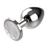 COQUETTE CHIC DESIRE - ANAL PLUG METAL CLEAR COLOR SIZE M 3.5 X 8 CM - Afbeelding 6