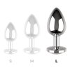 COQUETTE CHIC DESIRE - ANAL PLUG METAL WHITE COLOR SIZE L 4 X 9 CM - Afbeelding 8