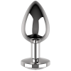 COQUETTE CHIC DESIRE - ANAL PLUG METAL WHITE COLOR SIZE L 4 X 9 CM - Afbeelding 3