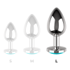 COQUETTE CHIC DESIRE - ANAL PLUG METAL BLUE COLOR SIZE L 4 X 9 CM - Afbeelding 8