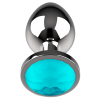 COQUETTE CHIC DESIRE - ANAL PLUG METAL BLUE COLOR SIZE L 4 X 9 CM - Afbeelding 5