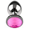 COQUETTE CHIC DESIRE - ANAL PLUG METAL PINK COLOR SIZE L 4 X 9 CM - Afbeelding 6