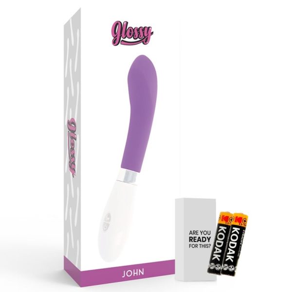 GLOSSY - JOHN VIBRATOR PURPLE - Afbeelding 5