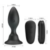 MR PLAY - ANAL PLUG WITH VIBRATION BLACK REMOTE CONTROL - Afbeelding 5