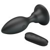 MR PLAY - ANAL PLUG WITH VIBRATION BLACK REMOTE CONTROL - Afbeelding 2