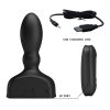 MR PLAY - BLACK INFLATABLE ANAL PLUG REMOTE CONTROL - Afbeelding 3