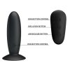 MR PLAY - ANAL PLUG WITH VIBRATION BLACK REMOTE CONTROL - Afbeelding 2