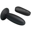 MR PLAY - ANAL PLUG WITH VIBRATION BLACK REMOTE CONTROL - Afbeelding 3