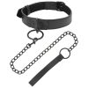 DARKNESS - BLACK NECKLACE WITH CHAIN - Afbeelding 2