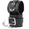 DARKNESS - BLACK LEATHER HANDCUFFS - Afbeelding 2