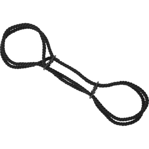 DARKNESS - 100% COTTON ROPE HANDCUFFS OR ANKLE HANDCUFFS - Afbeelding 2