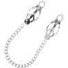 DARKNESS - METAL NIPPLE CLAMP WITH CHAIN - Afbeelding 2