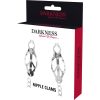 DARKNESS - METAL NIPPLE CLAMP WITH CHAIN - Afbeelding 5