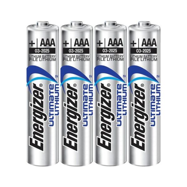 ENERGIZER - ULTIMATE LITHIUM AAA L92 LR03 1,5V *4 - Afbeelding 2