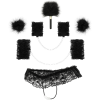 COQUETTE CHIC DESIRE - LACE BONDAGE SET DELUXE BLACK - Afbeelding 3