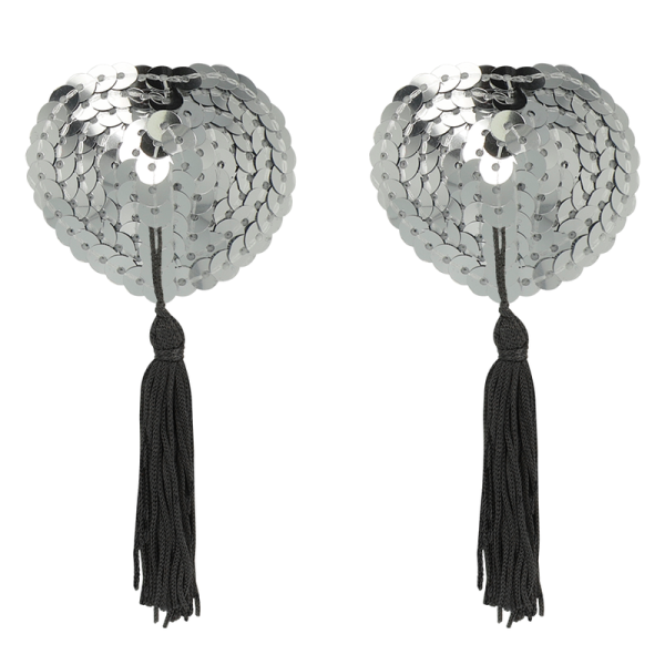 COQUETTE CHIC DESIRE - NIPPLE COVERS SILVER - Afbeelding 3