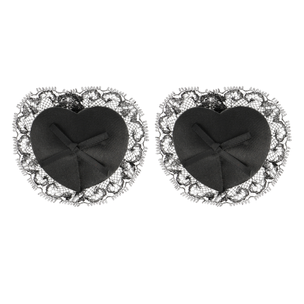 COQUETTE CHIC DESIRE - NIPPLE COVERS LACE BLACK - Afbeelding 3